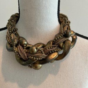 Bronze Twisted Choker